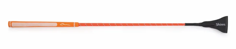 Shires Rainbow General Purpose Whip in Orange